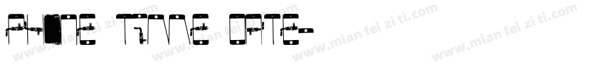Phone Time Date字体转换
